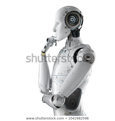 Stockfoto: Humanoid Robot Ai