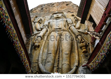 Foto d'archivio: Chamba Monastery In Mulbekh Ladakh India