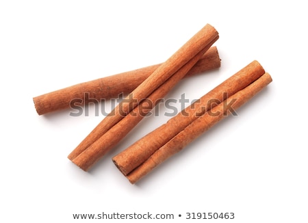 Stock fotó: Cinnamon Sticks Isolated On White Background