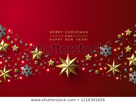 Сток-фото: Merry Christmas Greeting Card