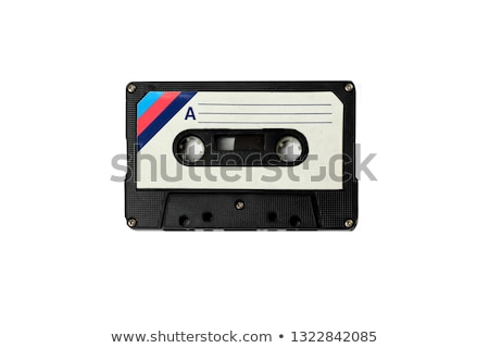 [[stock_photo]]: Used Video Casette Tape Retro Technology