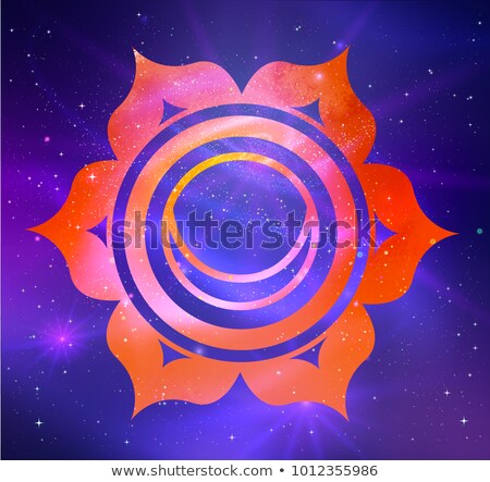 Stock foto: Svadhisthana Chakra With Outer Space