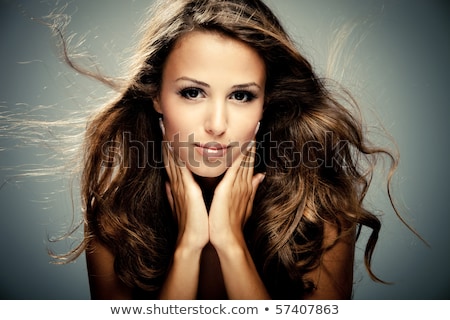 Stock photo: Portrait Of Beautiful Brunet Girl