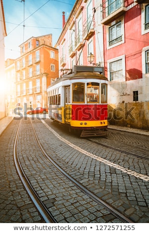 Stock fotó: Sunset In Lisbon Portugal