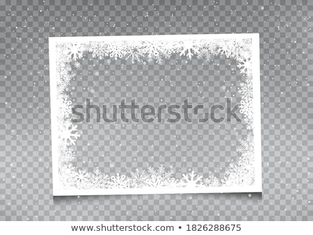 [[stock_photo]]: Photo Frame Christmas Greeting Card