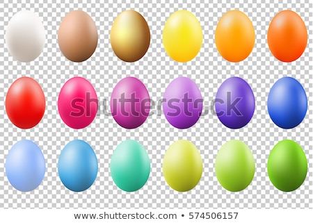 Foto stock: Colorful Eggs Set