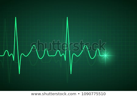 Stok fotoğraf: Abstract Medicine Heart Beat Banner