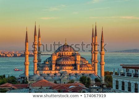 Stock photo: Sultan Ahmed Mosque In Istanbul Turkey