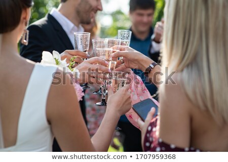 Stock photo: Bride And Groom At Wedding