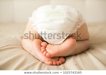 Zdjęcia stock: Baby In Diaper