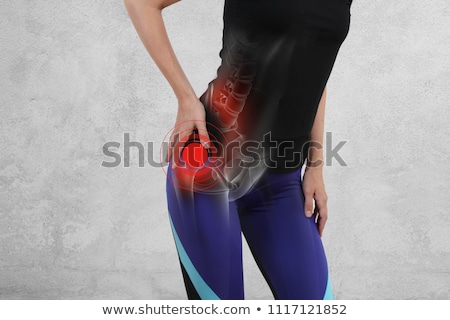 ストックフォト: Human Hip Joint Pain