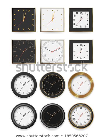 Foto stock: Timer Silver Color Isolated