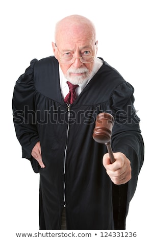 Сток-фото: ерьезный · судья-мужчина
