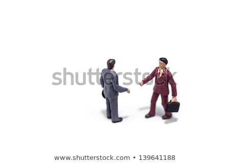 ストックフォト: Two Buisness Men Making A Deal