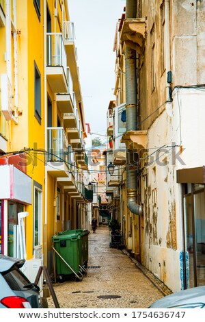 [[stock_photo]]: Typical Old Houses In Nazare