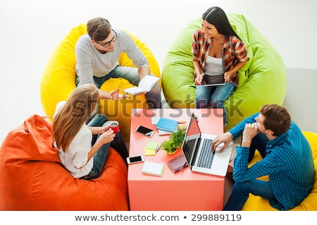 [[stock_photo]]: Four Colourful Laptops