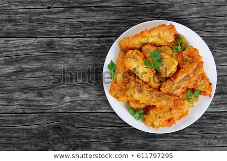 Stok fotoğraf: Fried Fish In The Asian