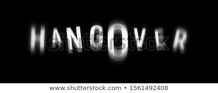 Stock fotó: Hangover - Medical Concept With Blurred Background