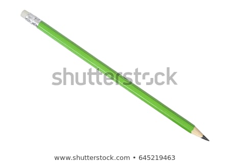 Green Pencil Stok fotoğraf © ajt
