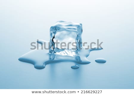 Stock photo: Melting Ice Cubes