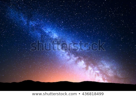 Zdjęcia stock: Milky Way Stars Background