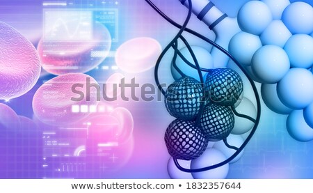 Stok fotoğraf: Alveoli In Abstract Design