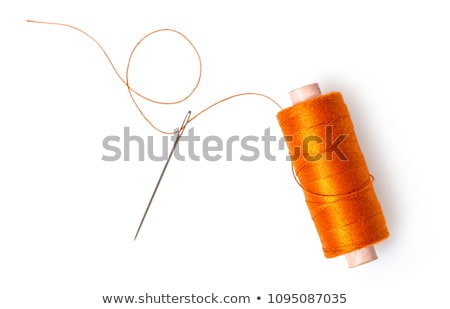 Stock photo: Spool Of Thread And Needle Sew Accessories
