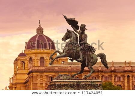 [[stock_photo]]: Statue Of Archduke Charles In Vienna Austria