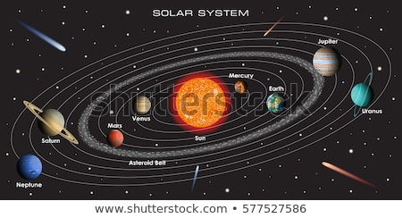 Stock fotó: Solar System