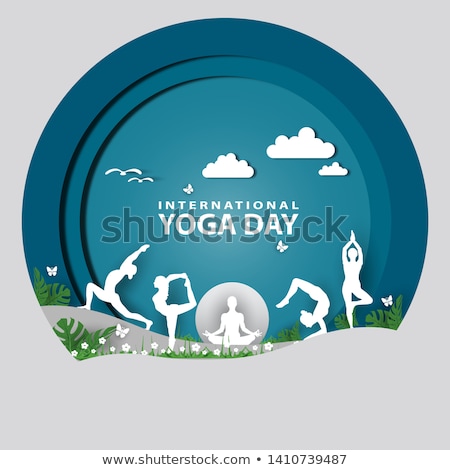 Stock photo: International Yoga Day June 21