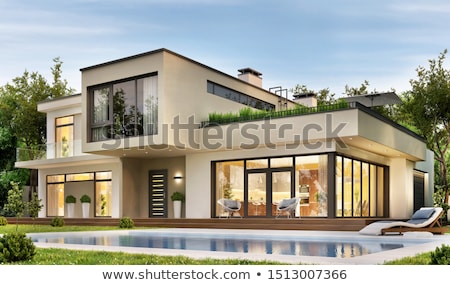 Stockfoto: Cottages In Modern Style