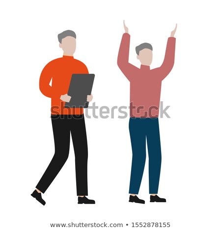 Foto stock: Happy Boy With His Hands Up