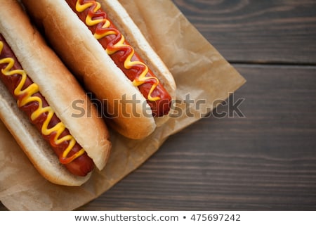 Zdjęcia stock: Hot Dog With Chips