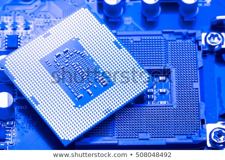 Stock photo: Spare Parts Of Motherboard