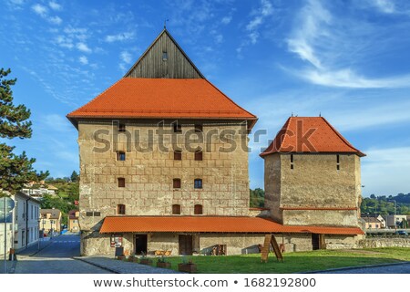 Great Bastion Bardejov Slovakia Foto stock © Borisb17