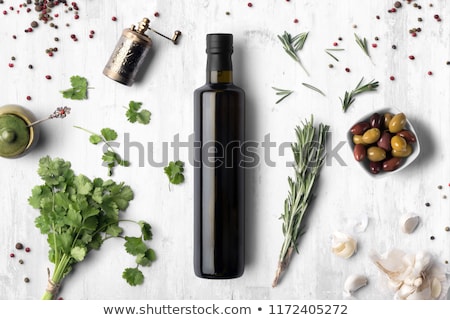 Сток-фото: Olive Oil And Spices