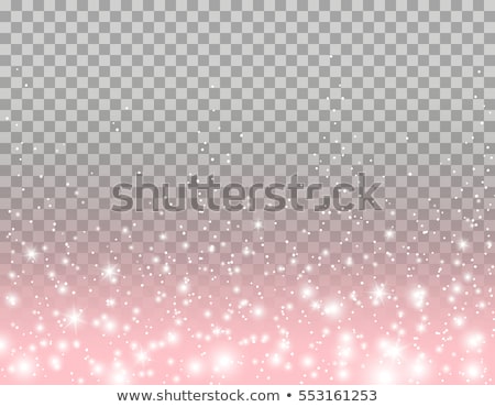 Foto stock: White Stars With Pink Lights