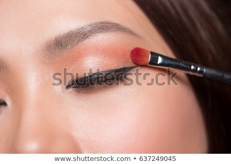 Сток-фото: Woman Applying Eyeshadow