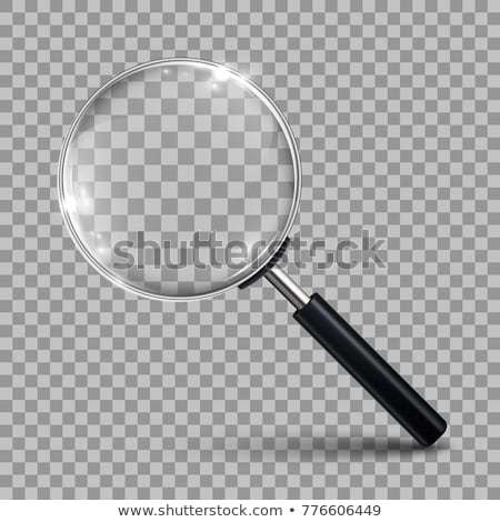 Foto stock: Magnifying Glass