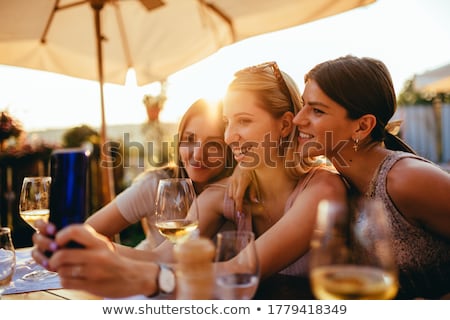 [[stock_photo]]: Portrait Of Beautiful Three Young Woman