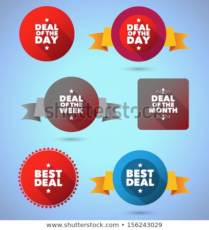 [[stock_photo]]: Best Deal Blue Vector Icon Design