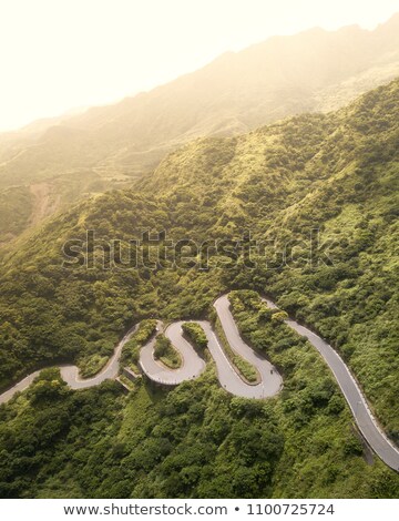 Stockfoto: Windy Mountain Road