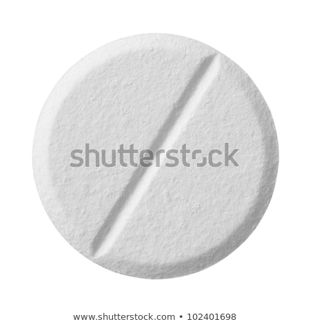 Stockfoto: Tablet Aspirin Isolated