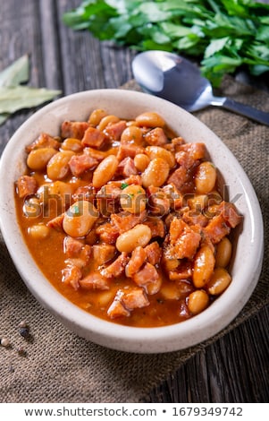 Foto stock: White Beans Stew