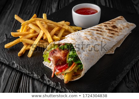 Foto stock: Minced Meat Kebabs