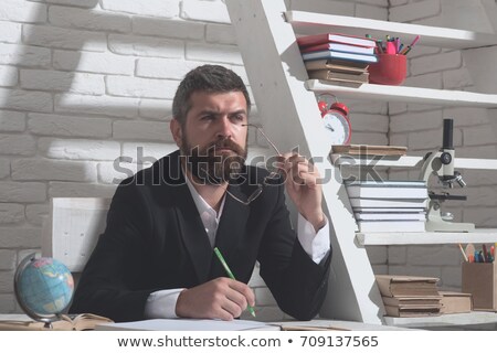 [[stock_photo]]: Learn Physics On The White Brickwall