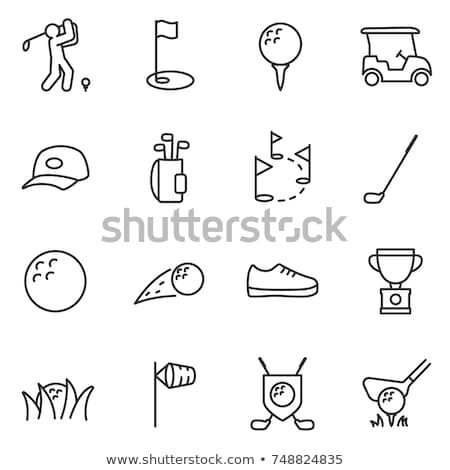 Stock photo: Hobby And Activities - Line Design Style Icons Set