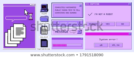 Stok fotoğraf: Computer Error