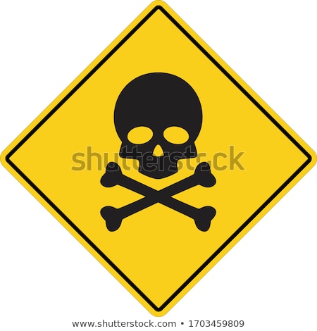 Foto stock: No Nuclear Sign On White