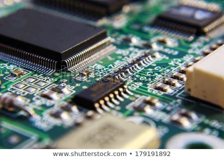 Stock photo: Close Up Of A Printed Circuit Board